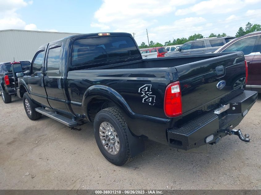 2016 FORD SUPER DUTY F-250 SRW LARIAT/PLATINUM - 1FT7W2BT9GED46786