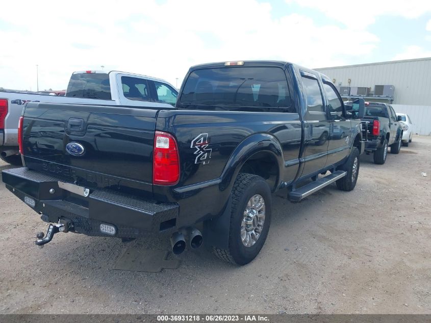2016 FORD SUPER DUTY F-250 SRW LARIAT/PLATINUM - 1FT7W2BT9GED46786