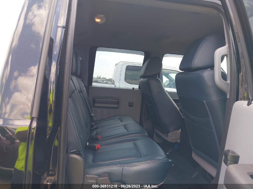 2016 FORD SUPER DUTY F-250 SRW LARIAT/PLATINUM - 1FT7W2BT9GED46786