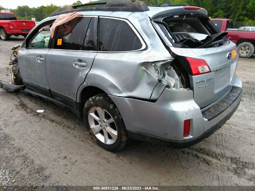 2013 SUBARU OUTBACK 2.5I LIMITED - 4S4BRBKC6D3241675