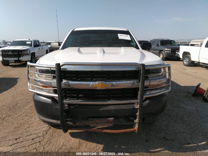 2018 CHEVROLET SILVERADO 1500 WORK TRUCK - 1GCNKNEC2JZ252183