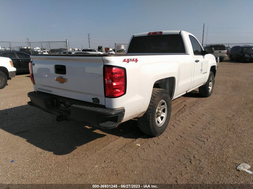 2018 CHEVROLET SILVERADO 1500 WORK TRUCK - 1GCNKNEC2JZ252183