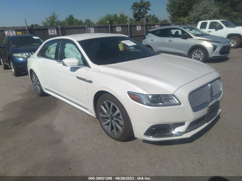 1LN6L9PK5K5602956 LINCOLN CONTINENTAL 2019