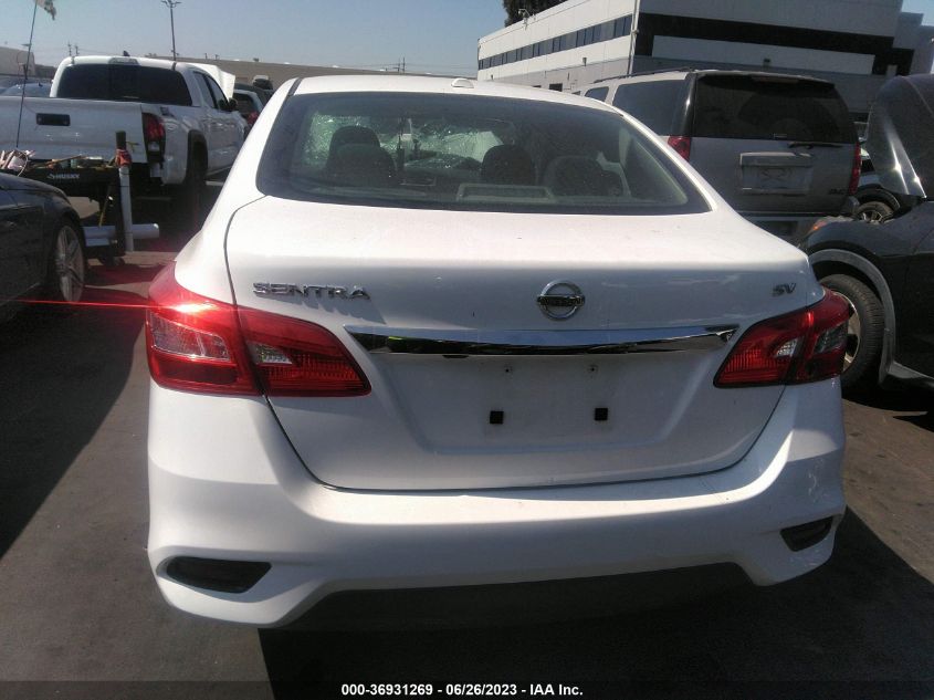 2019 NISSAN SENTRA SV - 3N1AB7AP9KY373651