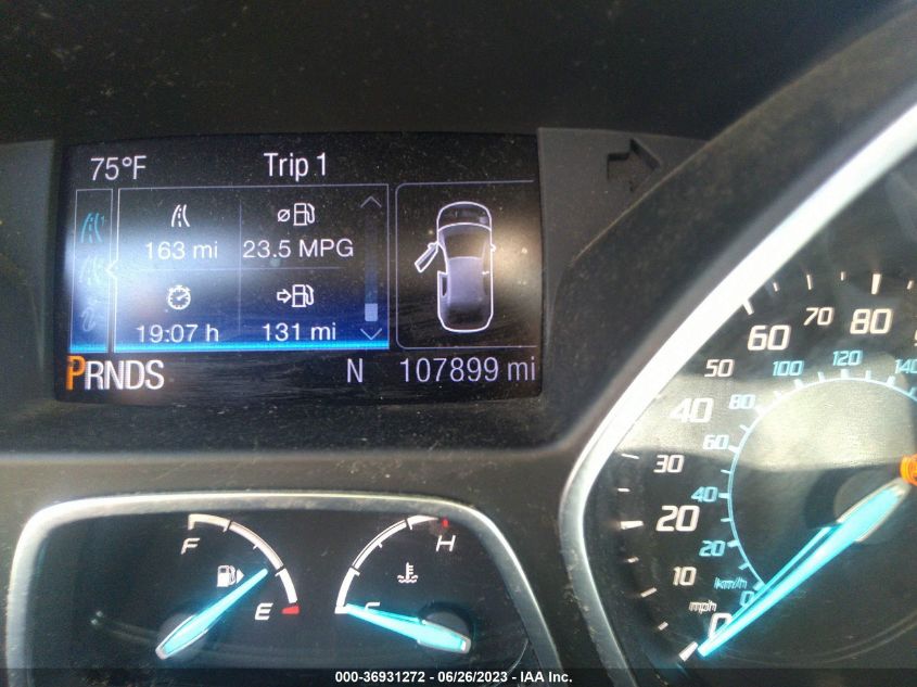 2013 FORD ESCAPE SE - 1FMCU0GX2DUA45584