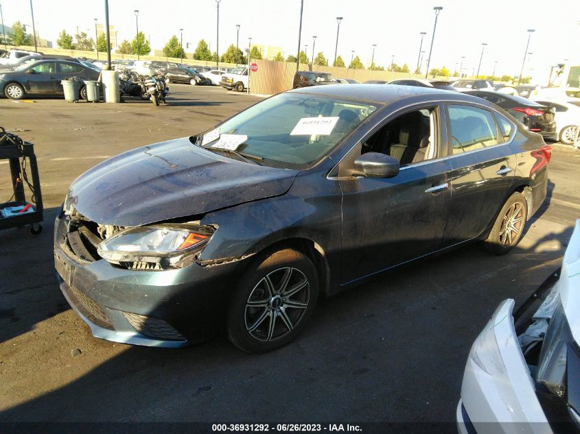 2016 NISSAN SENTRA SV - 3N1AB7AP0GY262090
