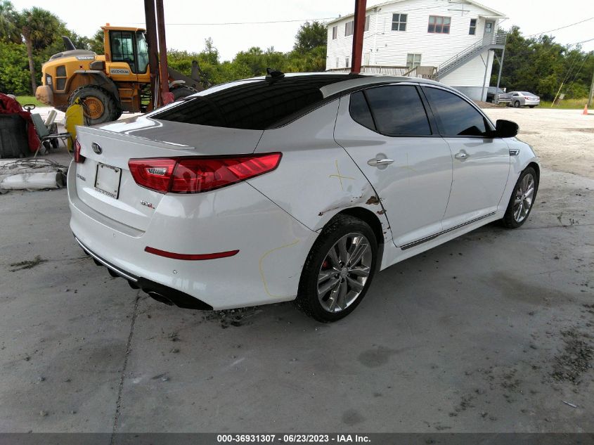 2015 KIA OPTIMA SX - 5XXGR4A61FG387731