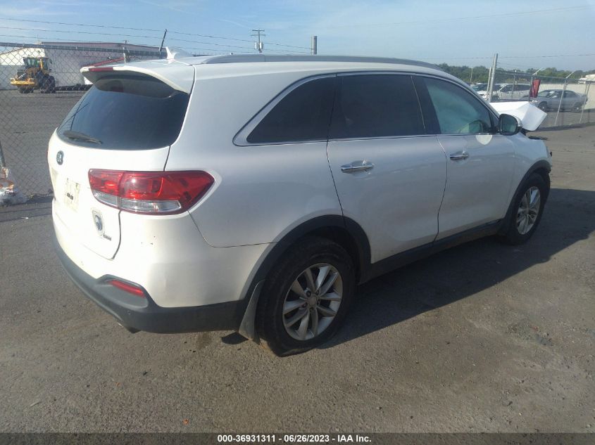 2016 KIA SORENTO LX - 5XYPG4A35GG161670