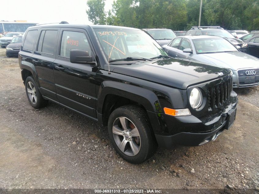 2016 JEEP PATRIOT HIGH ALTITUDE EDITION - 1C4NJRFB6GD559183