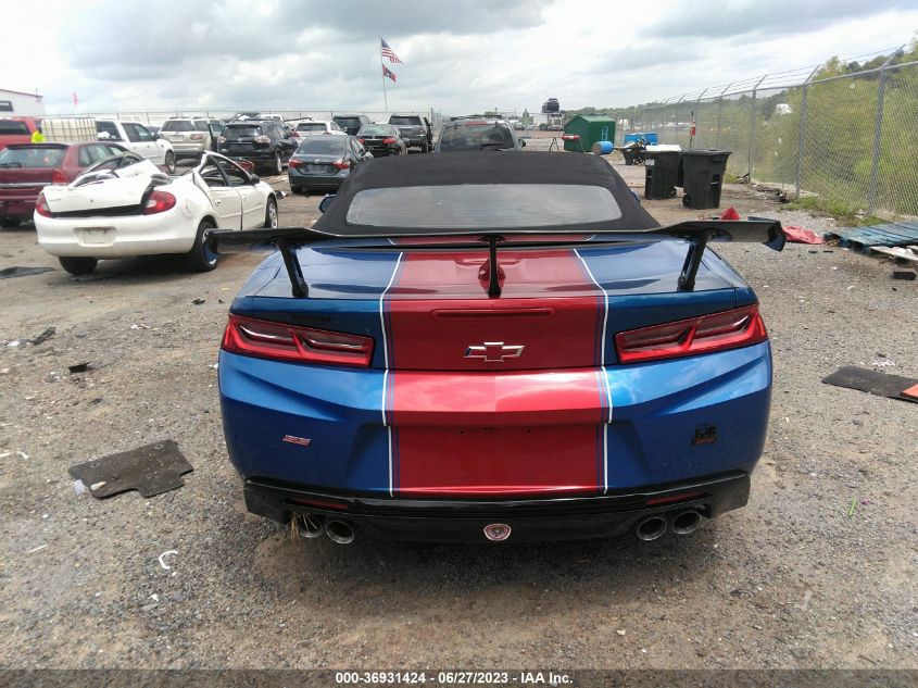 2016 CHEVROLET CAMARO 1SS - 1G1FF3D72G0174284