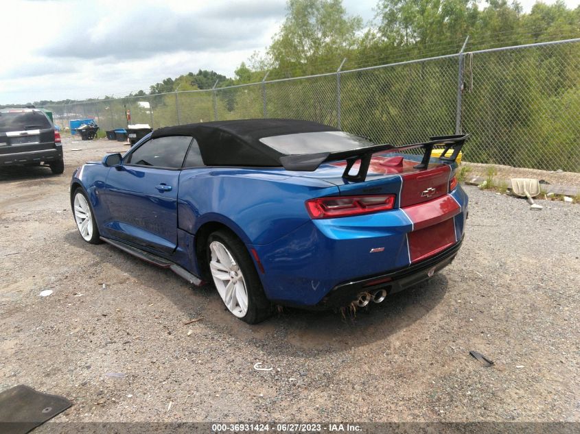 2016 CHEVROLET CAMARO 1SS - 1G1FF3D72G0174284