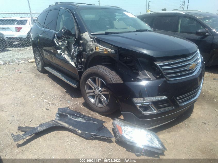 2015 CHEVROLET TRAVERSE LT - 1GNKRHKD9FJ110567