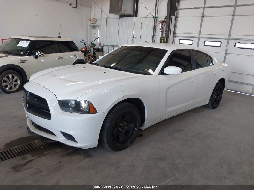 2014 DODGE CHARGER POLICE - 2C3CDXAT7EH357847