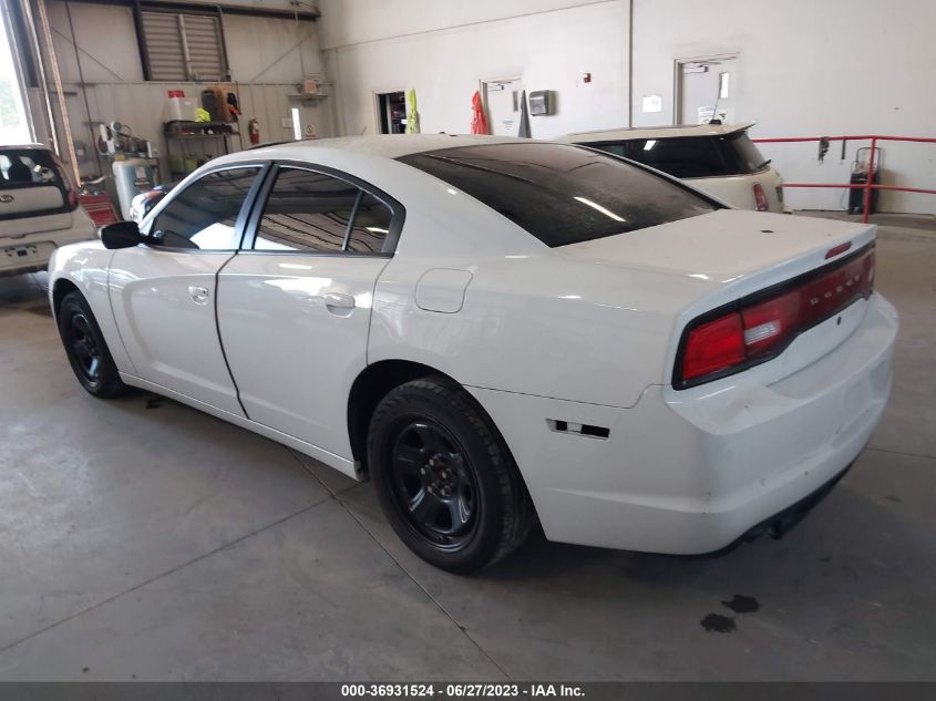 2014 DODGE CHARGER POLICE - 2C3CDXAT7EH357847