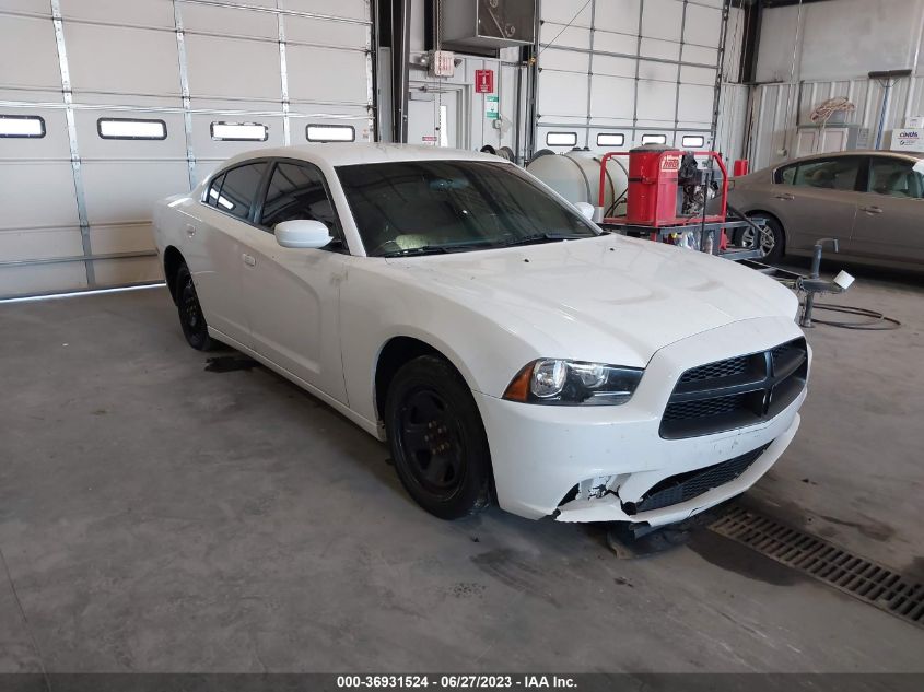 2014 DODGE CHARGER POLICE - 2C3CDXAT7EH357847