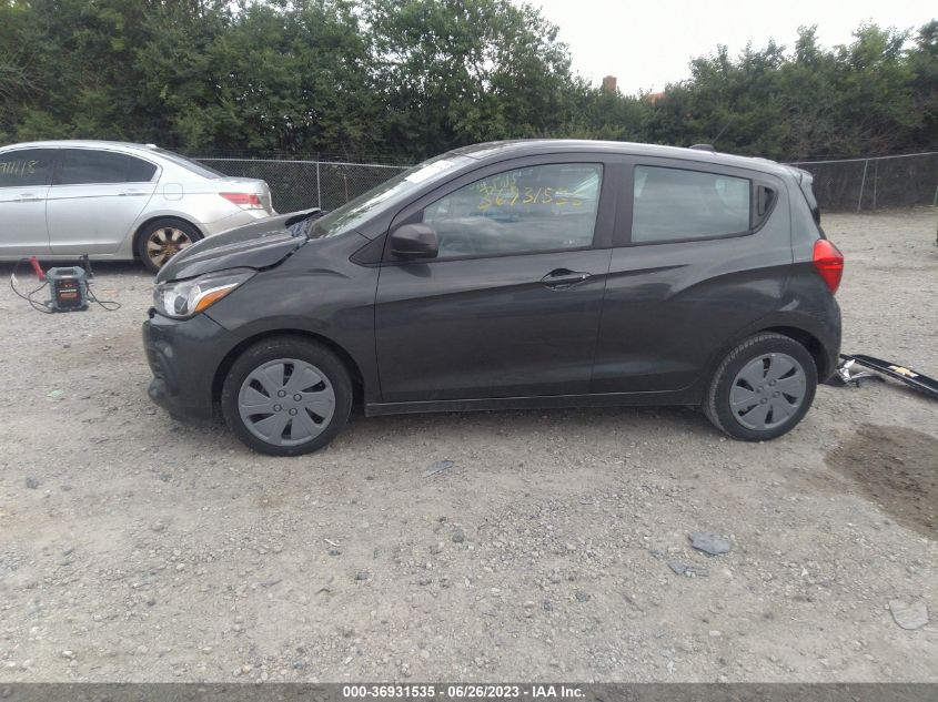 2017 CHEVROLET SPARK LS - KL8CA6SA7HC744037