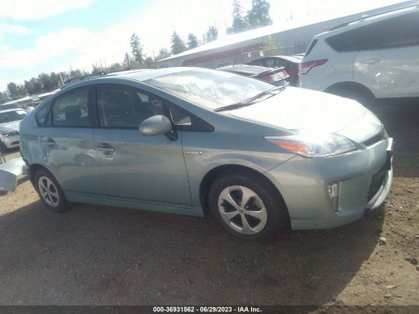 2013 TOYOTA PRIUS ONE/TWO/THREE/FOUR/FIVE - JTDKN3DU6D1720394