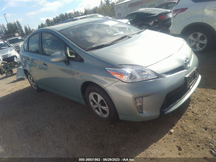 2013 TOYOTA PRIUS ONE/TWO/THREE/FOUR/FIVE - JTDKN3DU6D1720394
