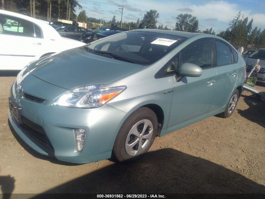 2013 TOYOTA PRIUS ONE/TWO/THREE/FOUR/FIVE - JTDKN3DU6D1720394