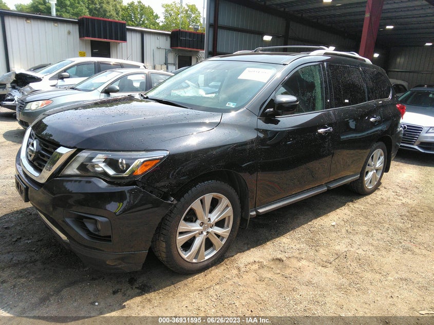 VIN 5N1DR2MMXKC589488 2019 NISSAN PATHFINDER SL