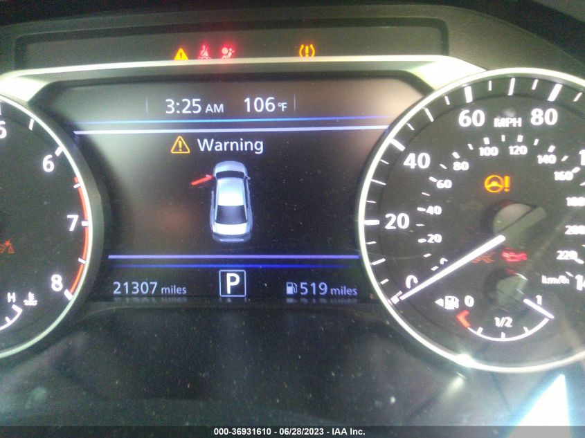 2021 NISSAN ALTIMA 2.5 SR - 1N4BL4CV9MN303887