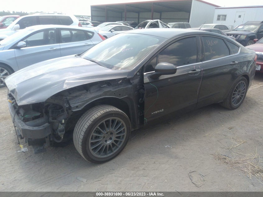 VIN 3FA6P0LU6JR219475 2018 FORD FUSION HYBRID SE