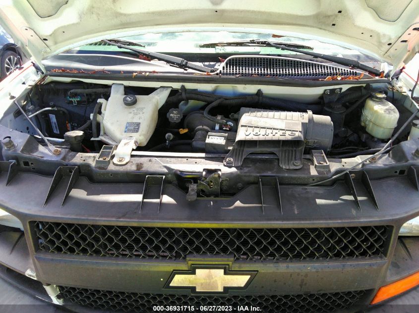 2015 CHEVROLET EXPRESS CARGO VAN - 1GCWGFCF9F1243415