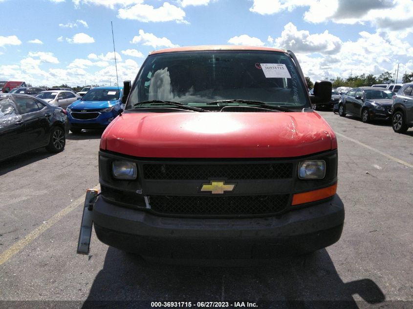 2015 CHEVROLET EXPRESS CARGO VAN - 1GCWGFCF9F1243415
