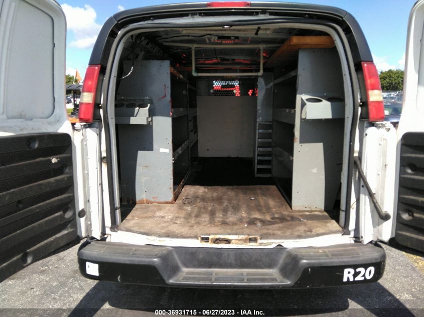 2015 CHEVROLET EXPRESS CARGO VAN - 1GCWGFCF9F1243415