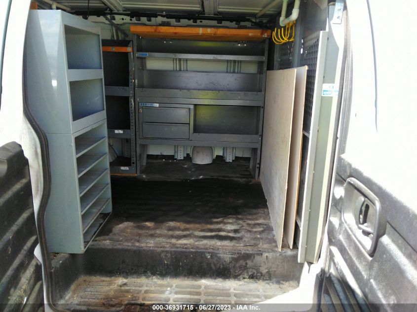 2015 CHEVROLET EXPRESS CARGO VAN - 1GCWGFCF9F1243415