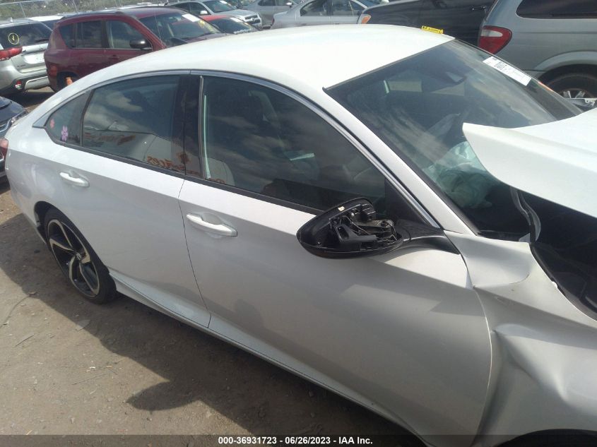 2022 HONDA ACCORD SEDAN SPORT - 1HGCV1F3XNA050266