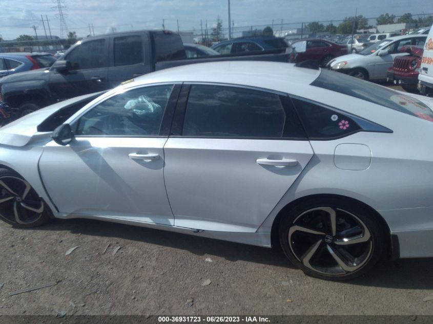 2022 HONDA ACCORD SEDAN SPORT - 1HGCV1F3XNA050266