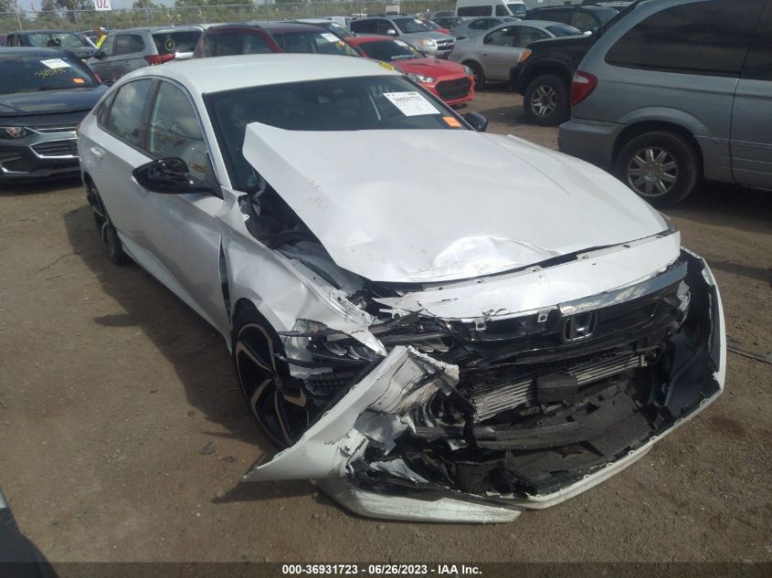 2022 HONDA ACCORD SEDAN SPORT - 1HGCV1F3XNA050266