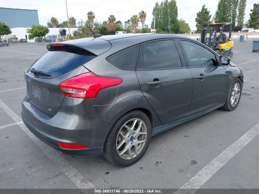 2015 FORD FOCUS SE - 1FADP3K21FL364163