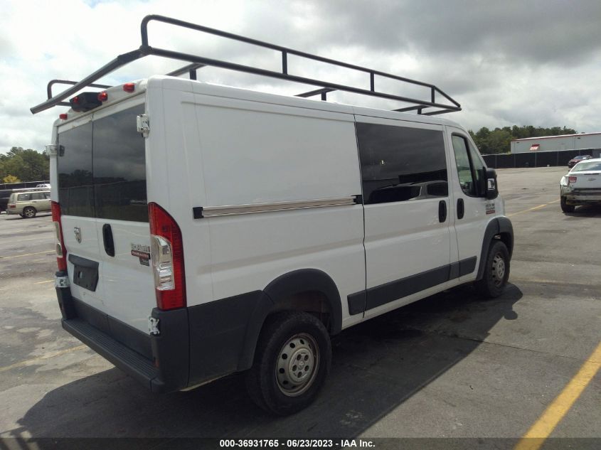 2018 RAM PROMASTER CARGO VAN - 3C6TRVAG8JE158226