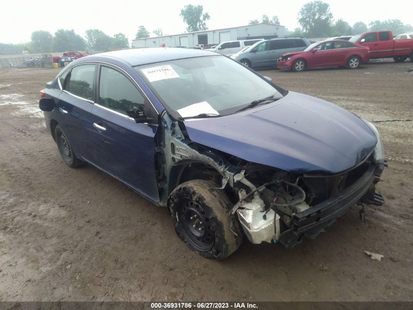 2019 NISSAN SENTRA S - 3N1AB7AP8KY240637