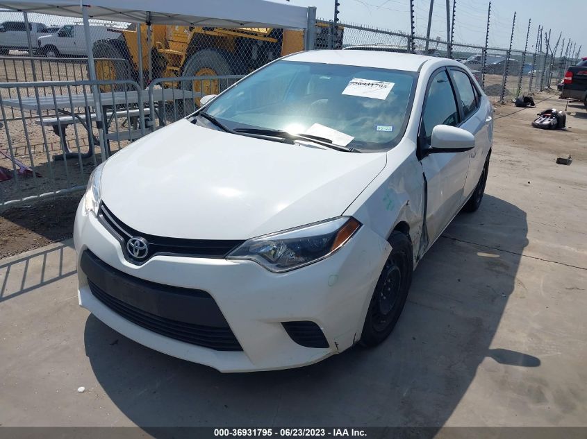 2014 TOYOTA COROLLA L/LE/LE PLS/PRM/S/S PLS - 2T1BURHE4EC080806