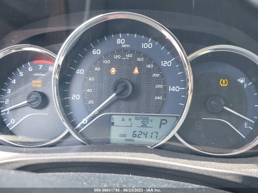 2014 TOYOTA COROLLA L/LE/LE PLS/PRM/S/S PLS - 2T1BURHE4EC080806