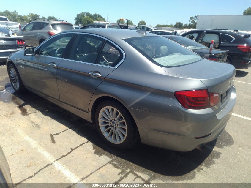2013 BMW 5 SERIES 535I - WBAFR7C51DC817690