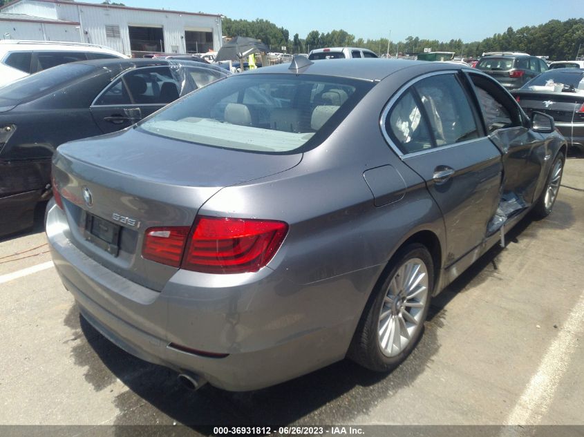2013 BMW 5 SERIES 535I - WBAFR7C51DC817690