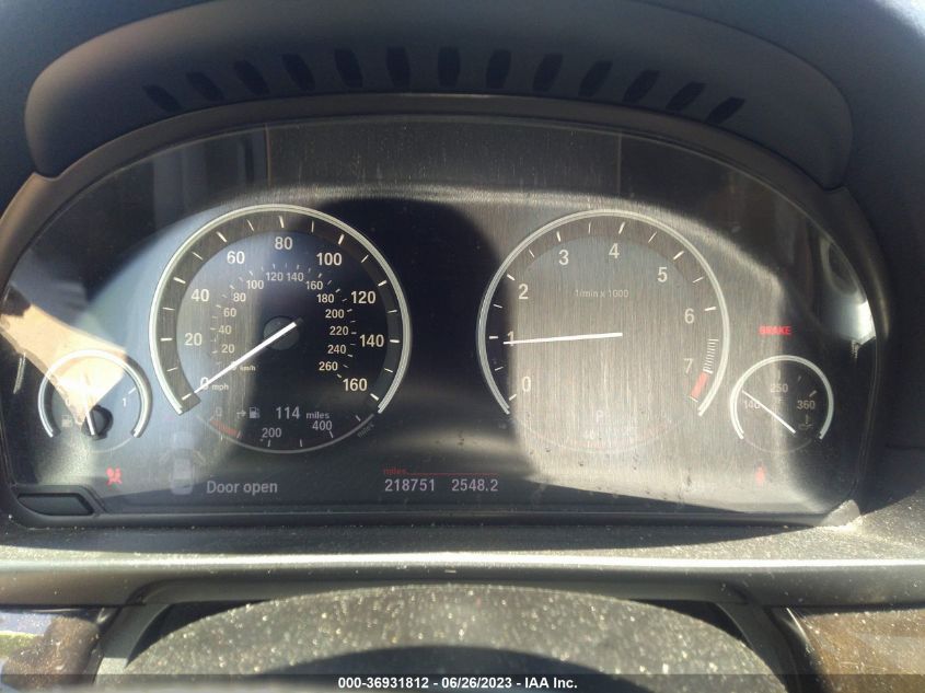 2013 BMW 5 SERIES 535I - WBAFR7C51DC817690