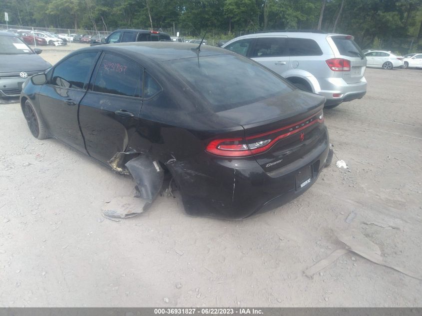 2016 DODGE DART SE - 1C3CDFAA1GD645372