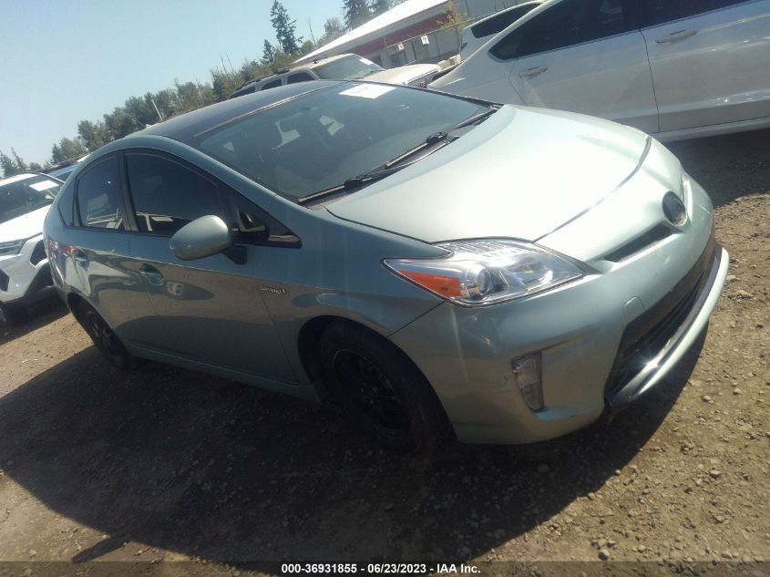 2015 TOYOTA PRIUS FOUR - JTDKN3DU9F1879915