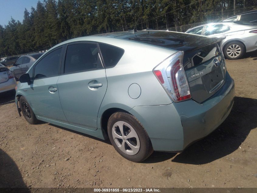 2015 TOYOTA PRIUS FOUR - JTDKN3DU9F1879915
