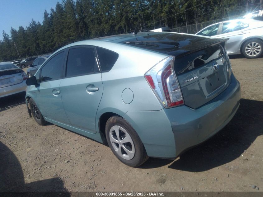 2015 TOYOTA PRIUS FOUR - JTDKN3DU9F1879915