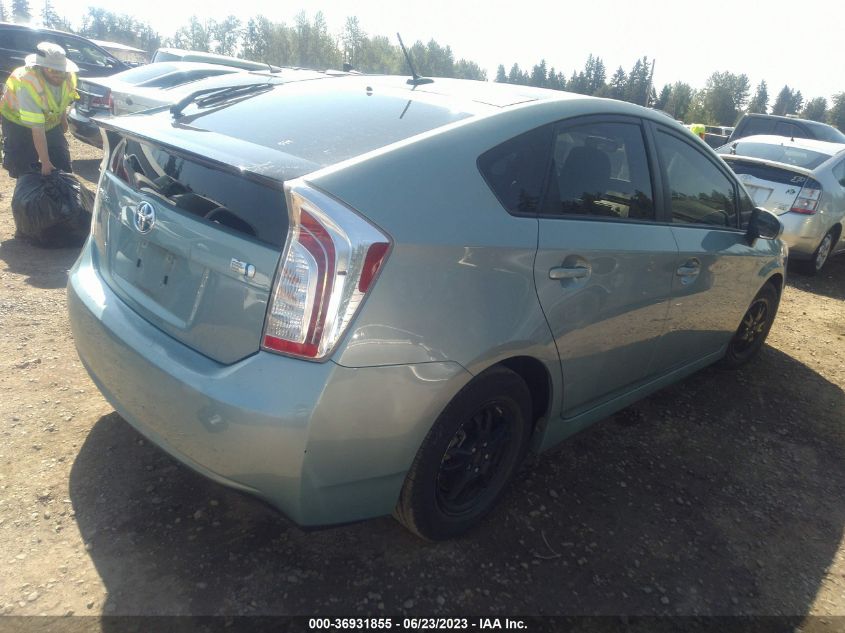 2015 TOYOTA PRIUS FOUR - JTDKN3DU9F1879915