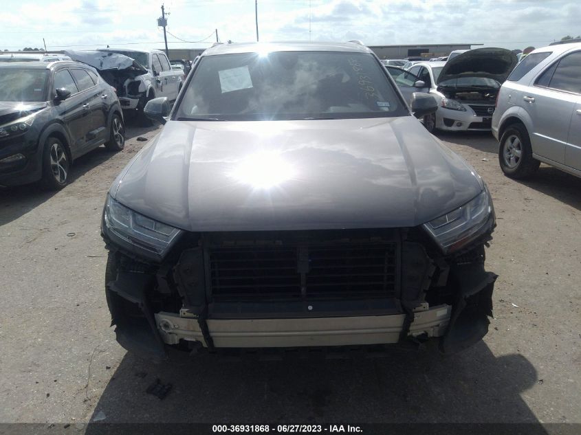 2017 AUDI Q7 PREMIUM PLUS - WA1LAAF76HD021325