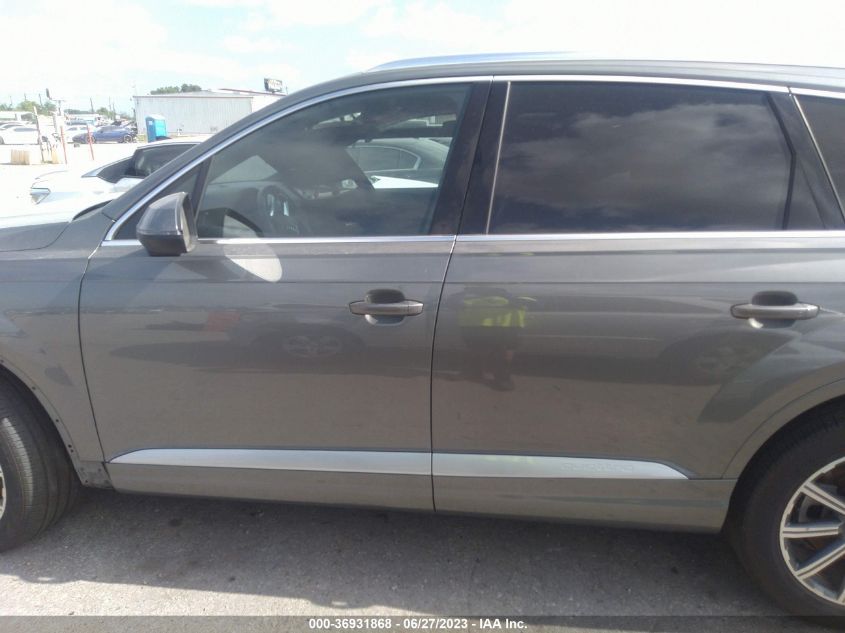 2017 AUDI Q7 PREMIUM PLUS - WA1LAAF76HD021325