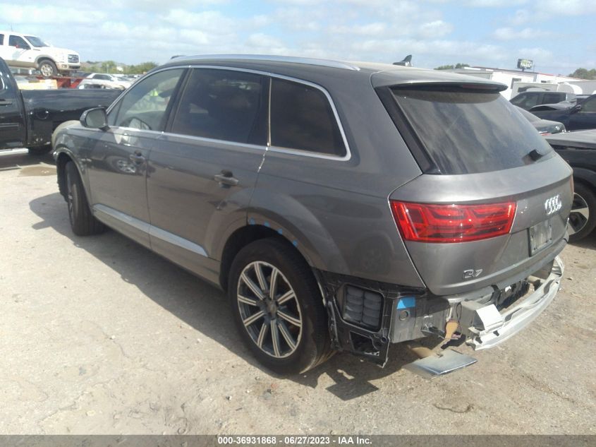 2017 AUDI Q7 PREMIUM PLUS - WA1LAAF76HD021325