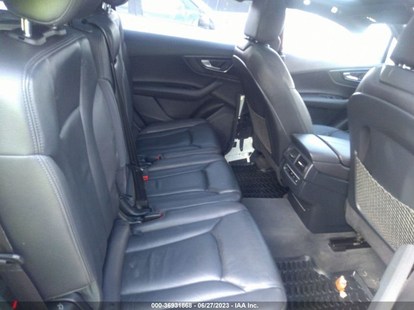 2017 AUDI Q7 PREMIUM PLUS - WA1LAAF76HD021325